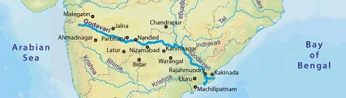 godavari map