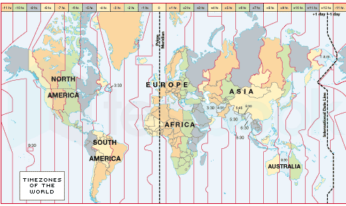 eastern time zone in gmt