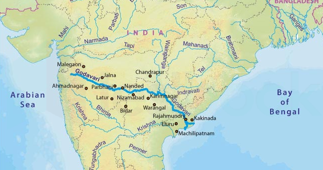 Solved Indravati Sabari Rivers In Dandakaranya Are The Tributaries   Screenshot Www.mapsofindia.com 2021.06.01 23 54 05 