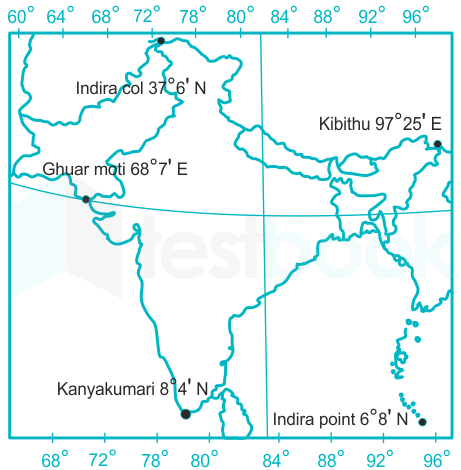 indira point map