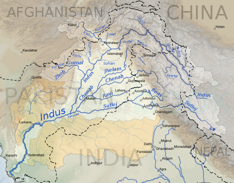 800px-Indus River basin map.svg