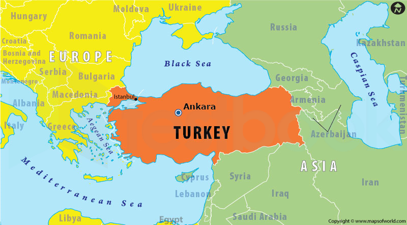 Solved Turkey Is Located Between   Turkey 800px1 