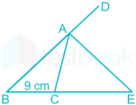 Construct a triangle ABC in which BC = 7.5 cm, ∠B = 45° and AB - AC =