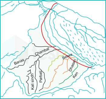 chambal river map