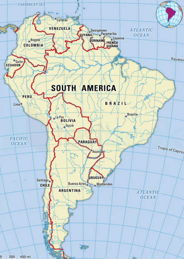 South America.