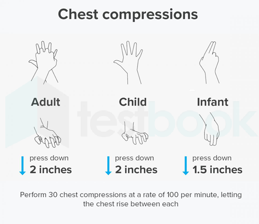 Solved Chest Compression And Ventilation Ratio For Adult By Single 