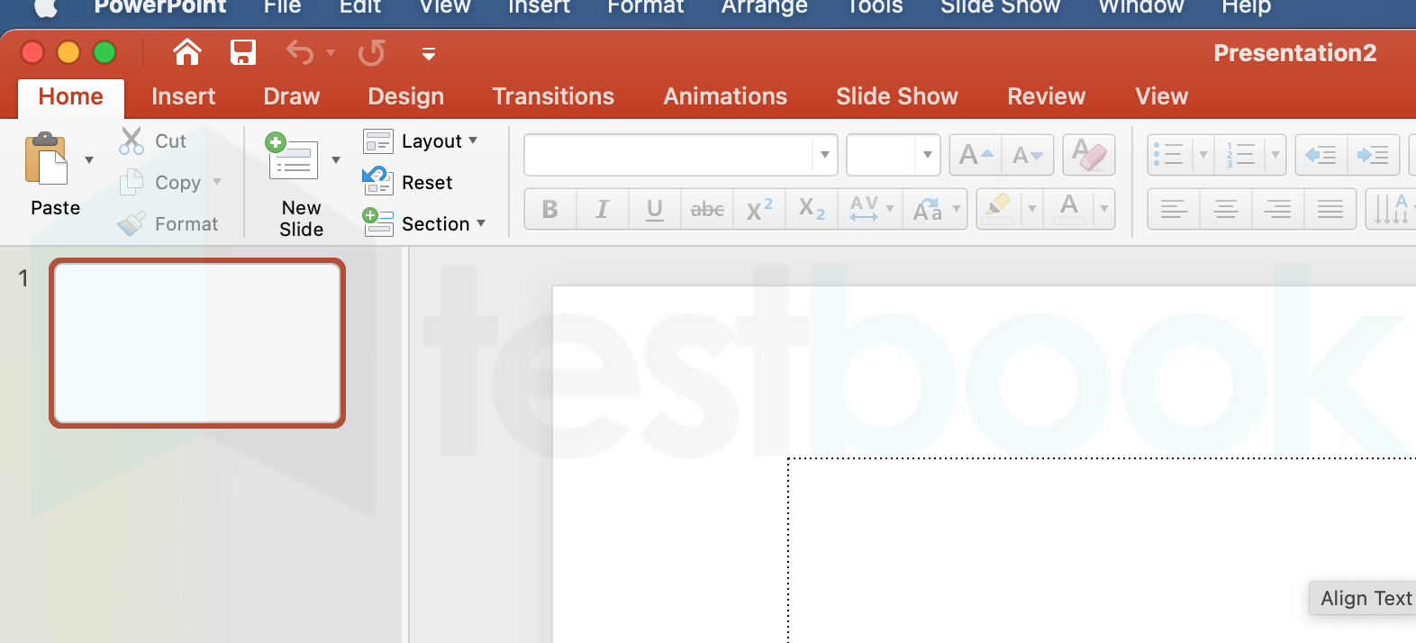 microsoft powerpoint 2022 home tab