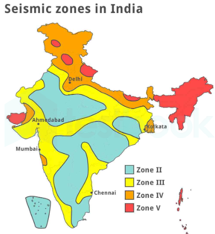 Solved India Is Divided Into How Many Earthquake Zones Seismic Zon   Captureeeeeee.PNG