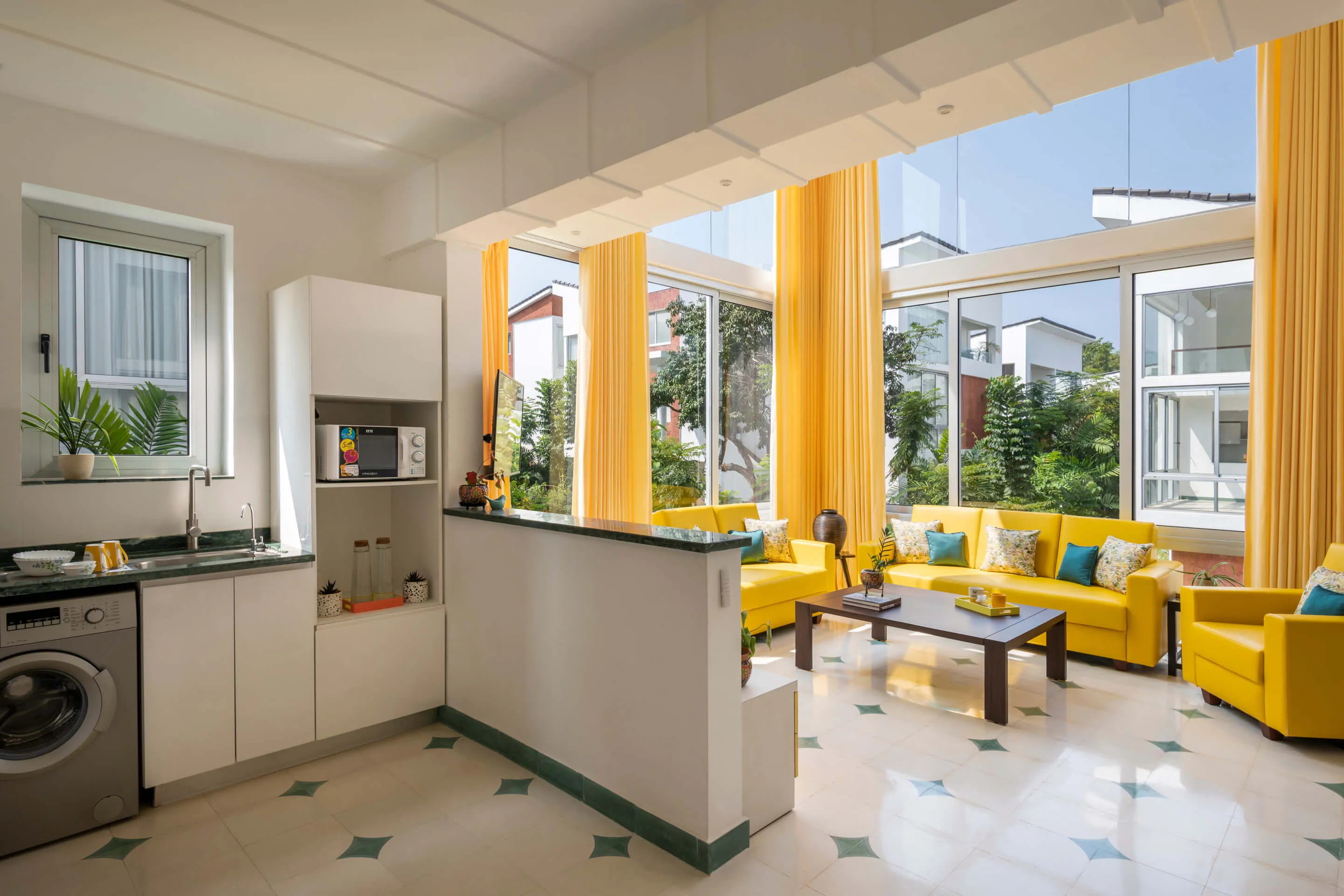 Fully equipped kitchen