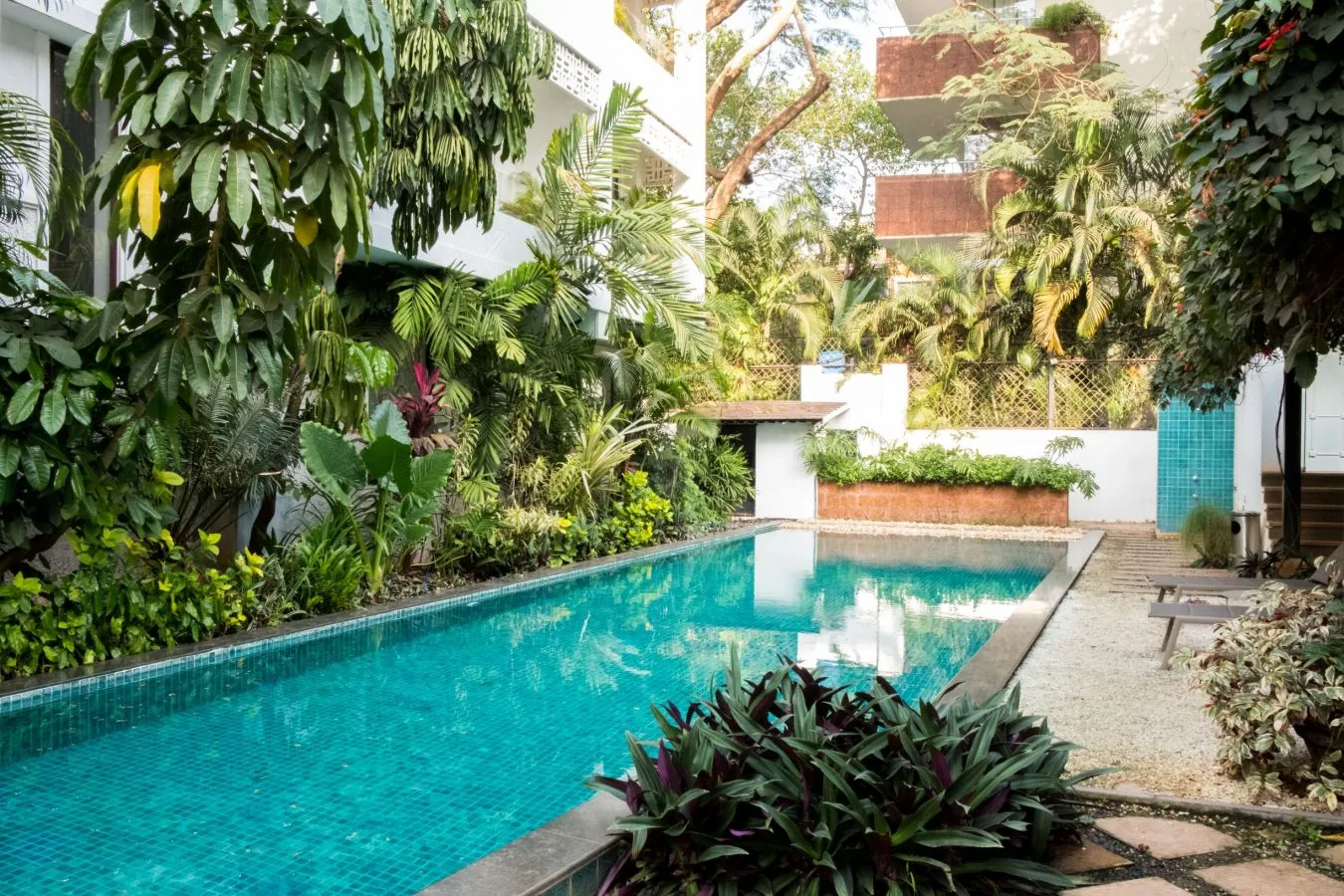 Gated community pool