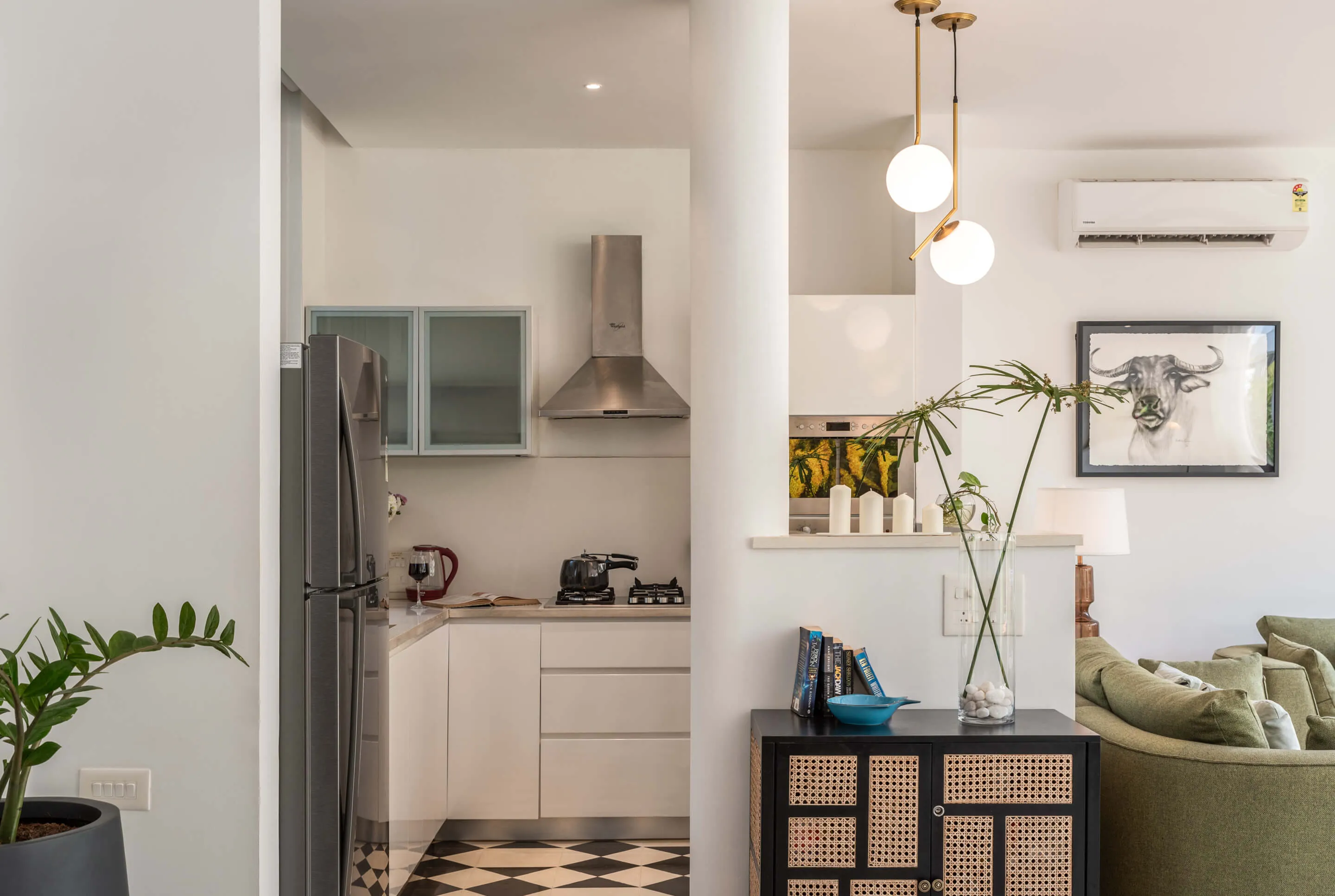 Fully equipped kitchen