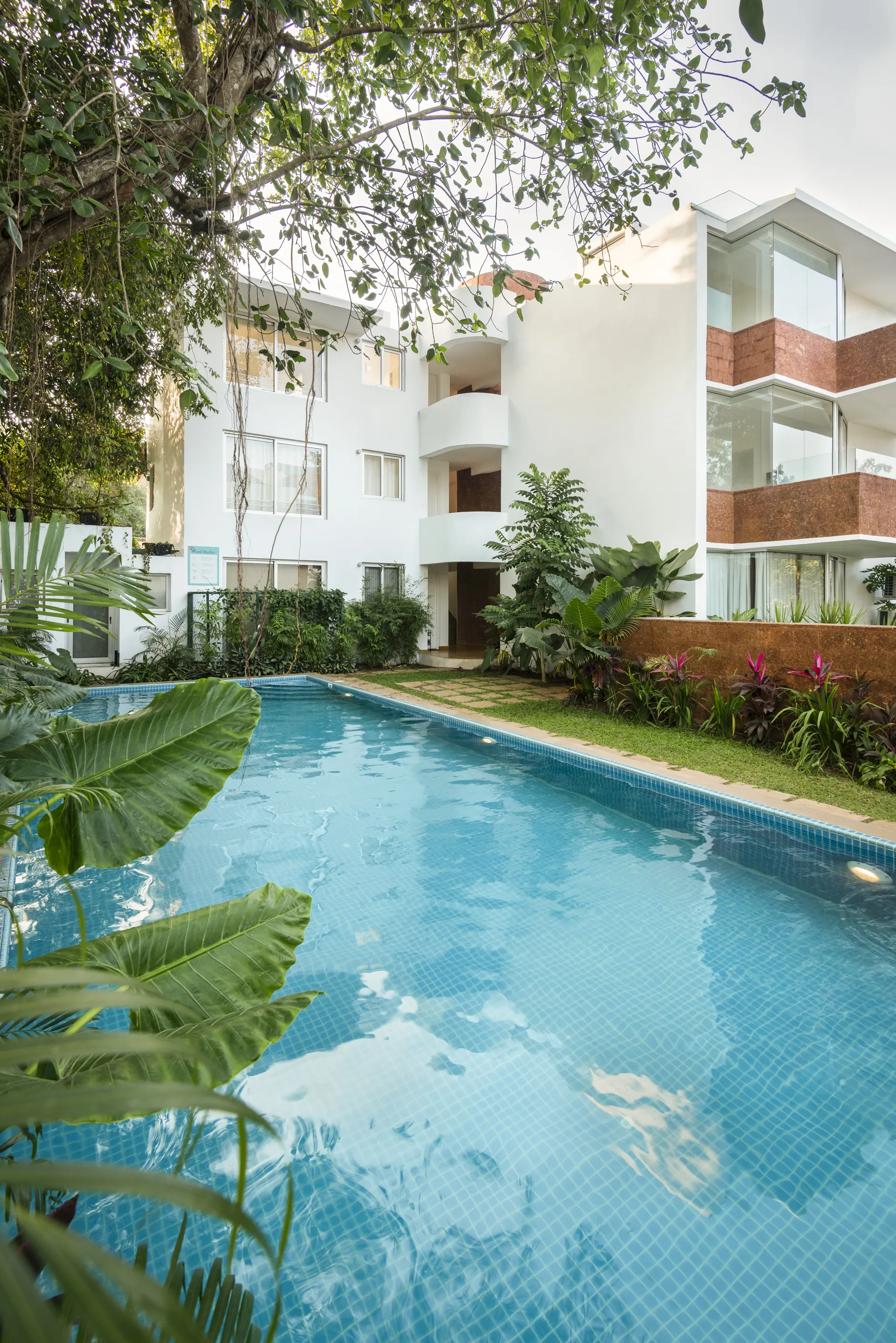 Gated community pool