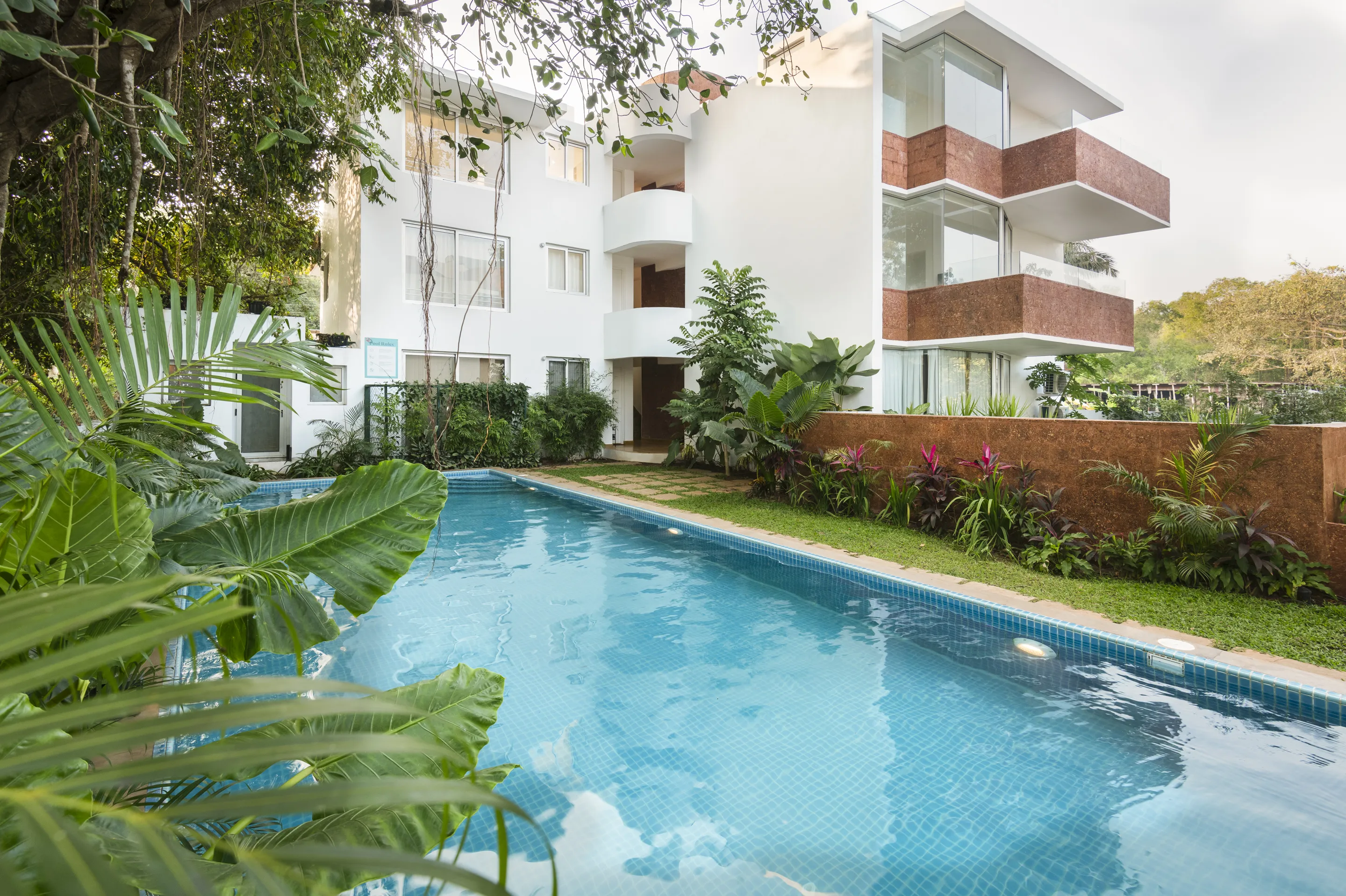 Gated community pool