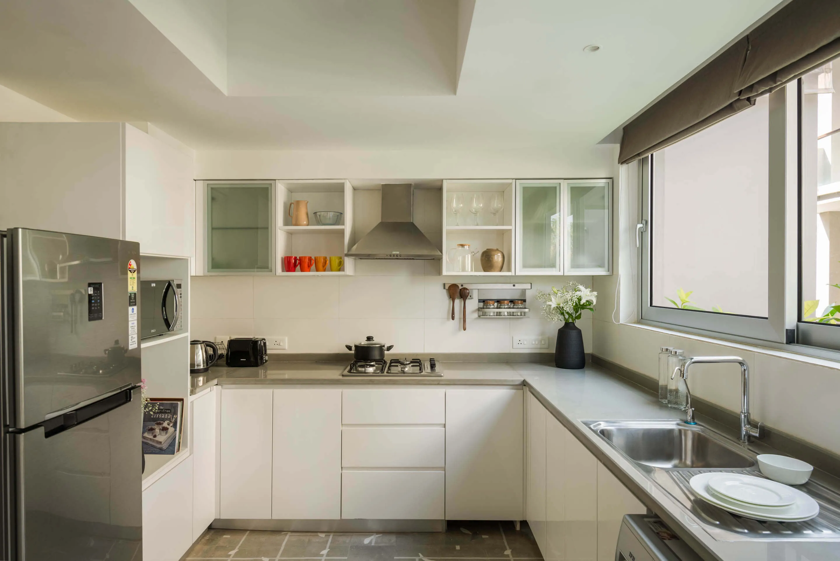 Fully equipped kitchen
