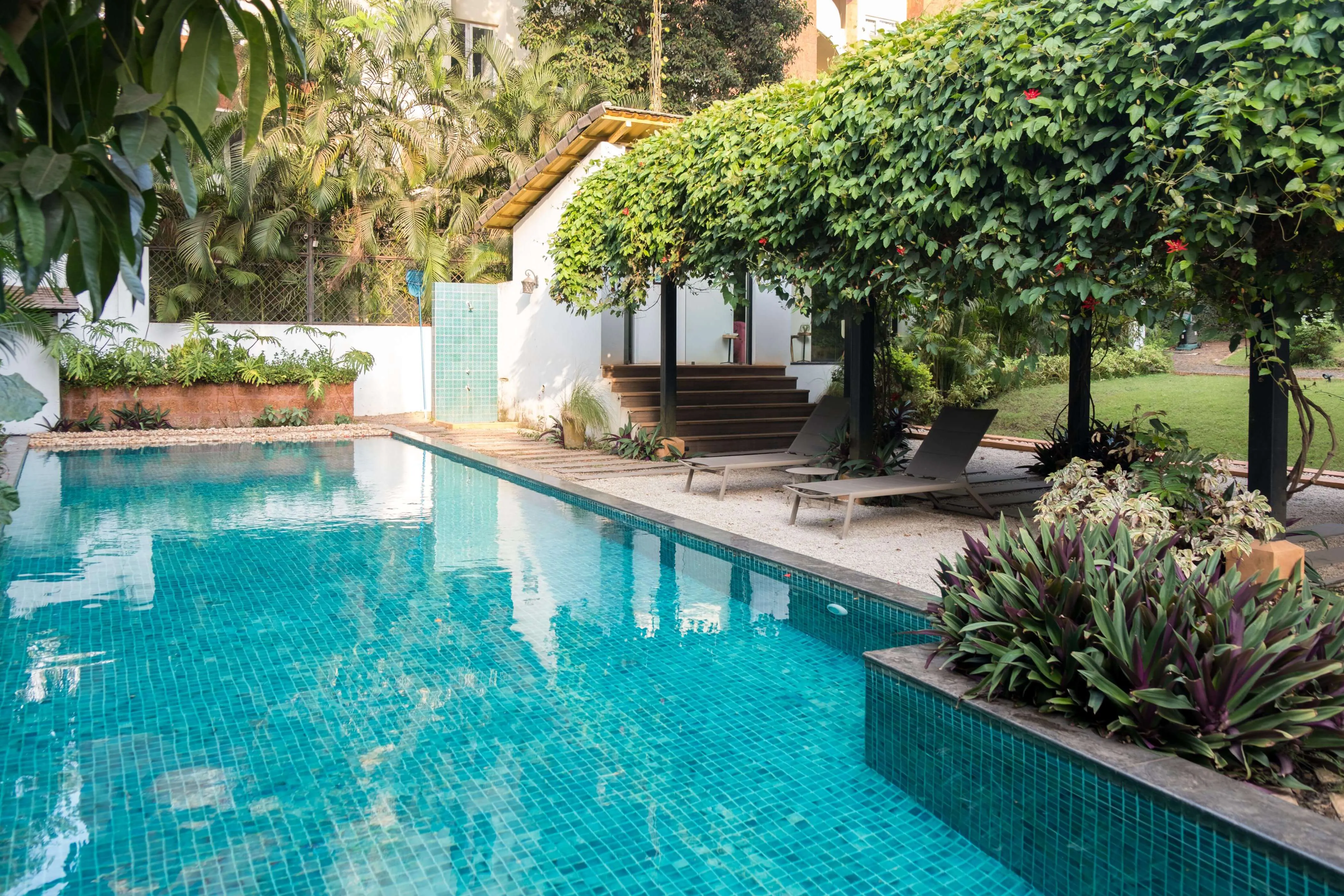 Gated community pool
