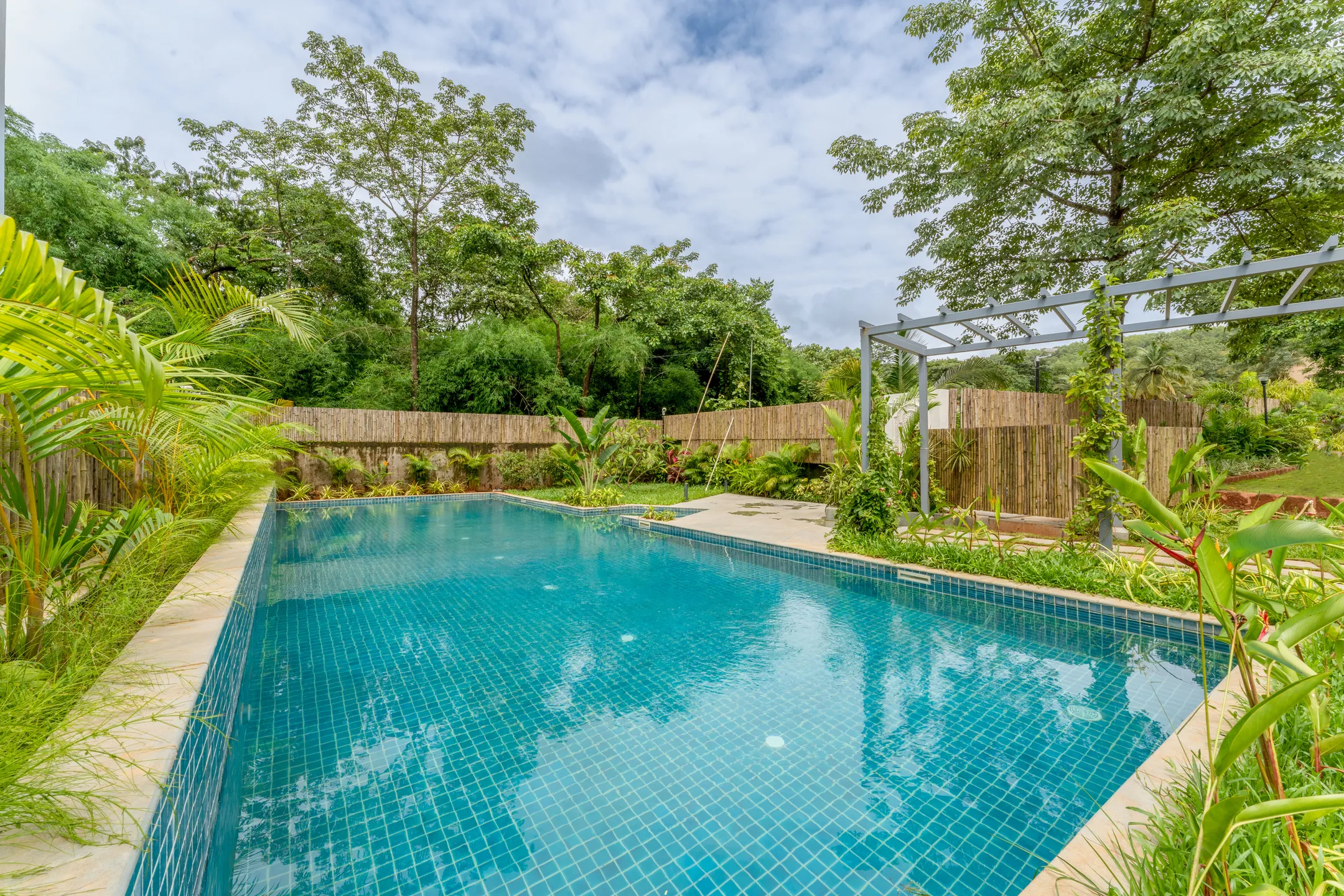 Gated community pool