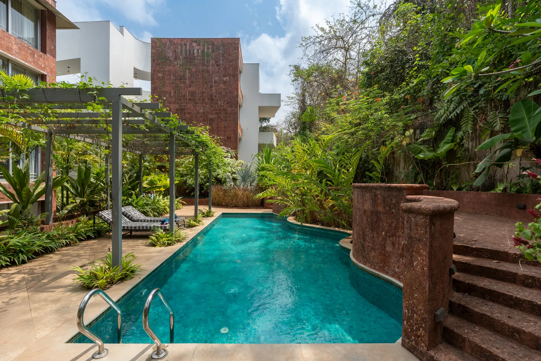Gated community pool