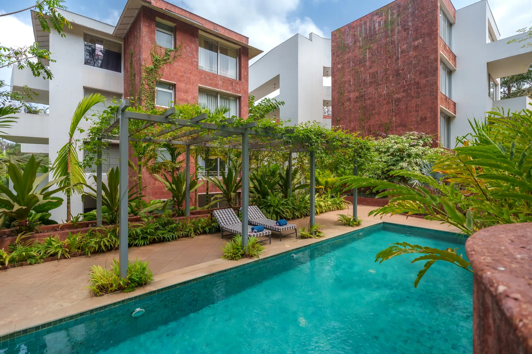 Gated community pool