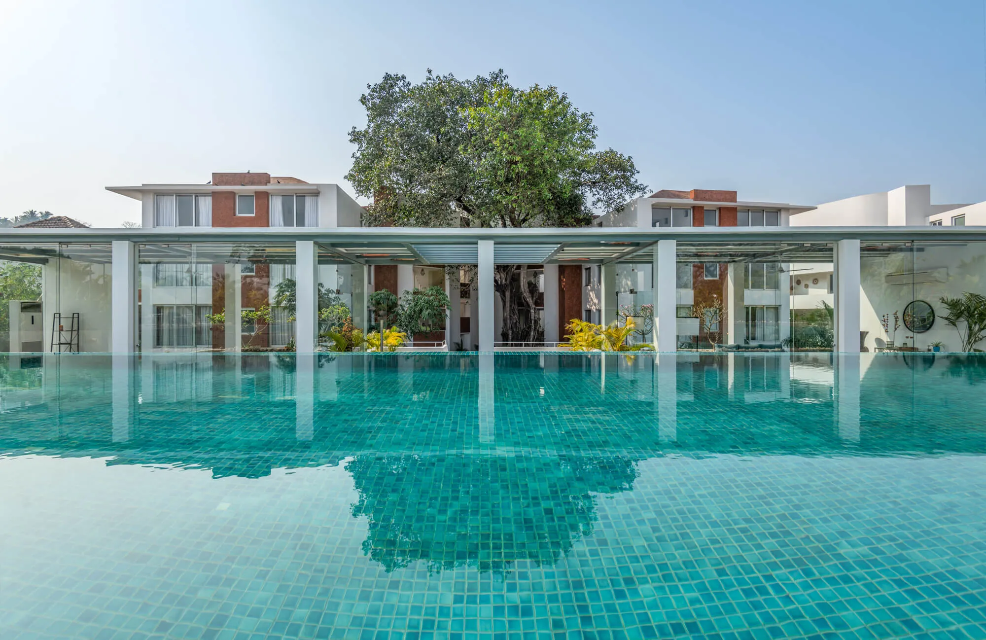 Gated community pool