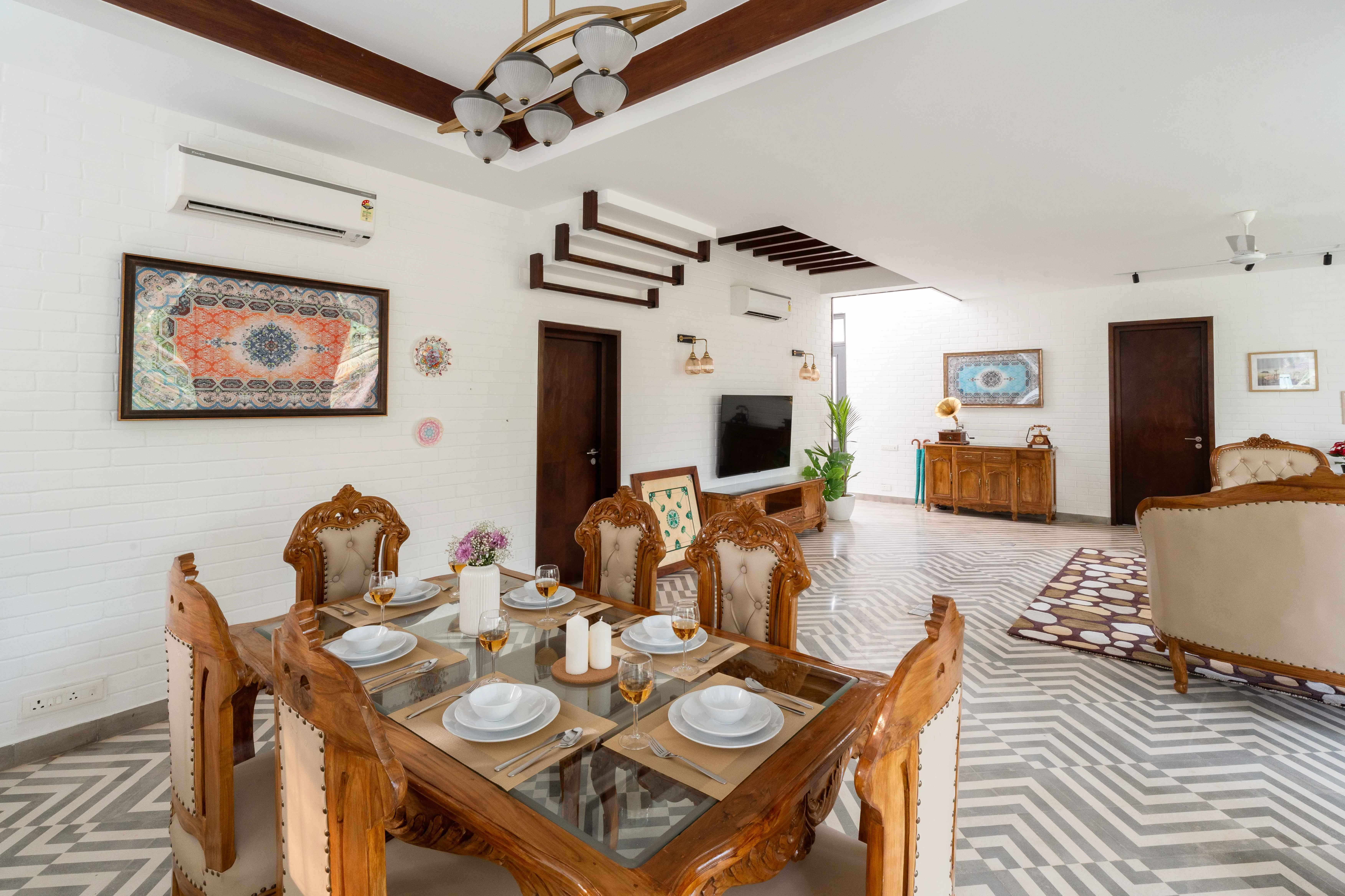 Dining area