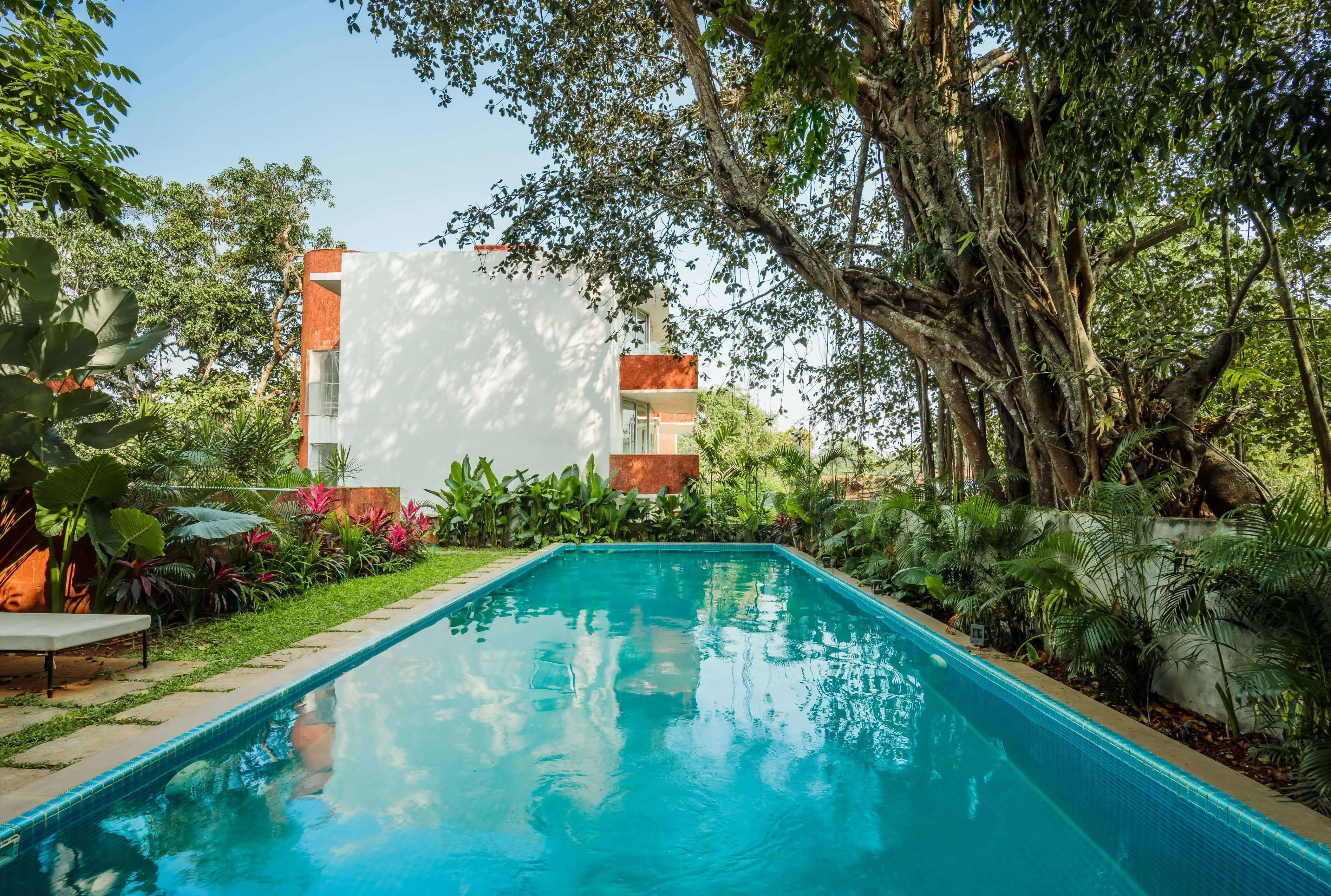 Gated community pool