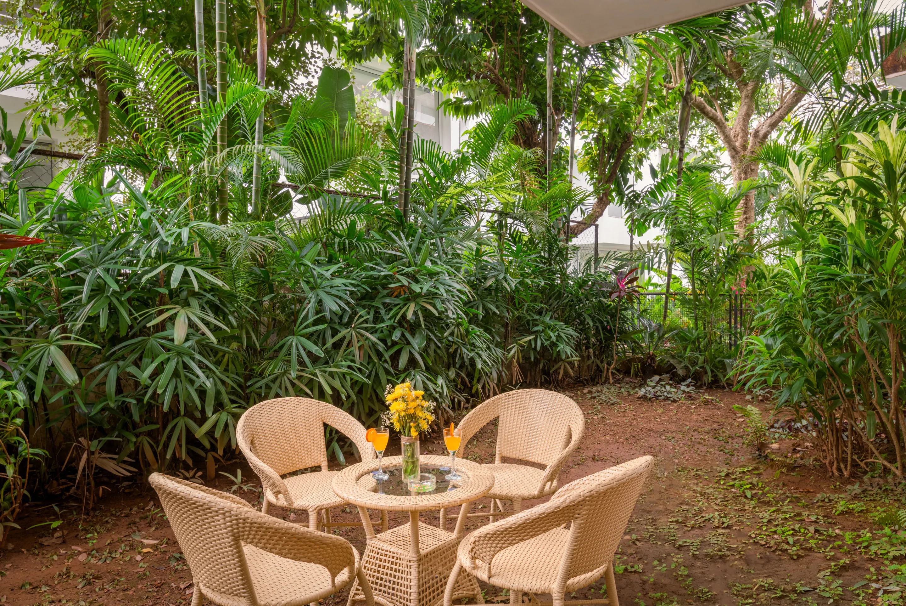 Private garden