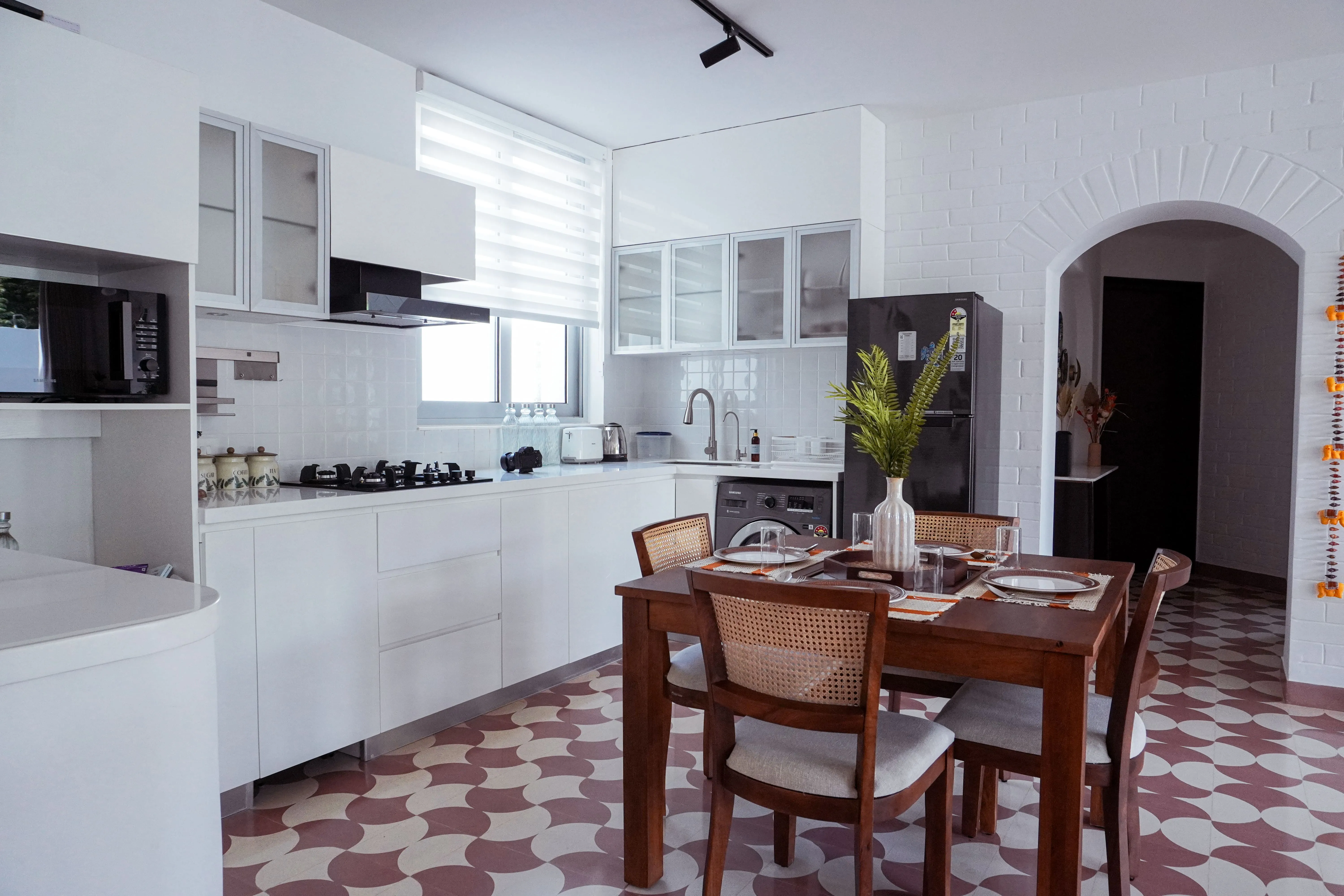 Fully equipped kitchen
