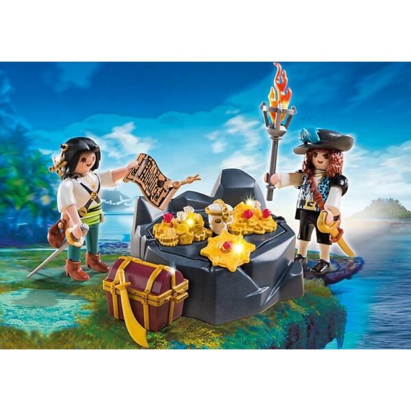Playmobil, Playmobil Pirates  Playmobil Pirates Κρησφύγετο πειρατικού θησαυρού 6683 Αγόρι 4-5 ετών, 5-7 ετών