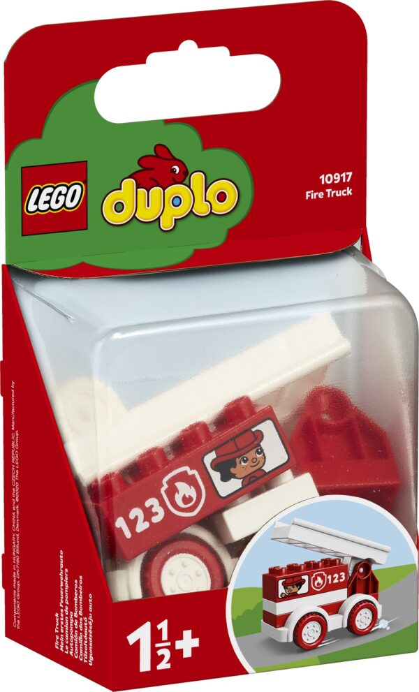 LEGO DUPLO My First Fire Truck 10917 LEGO, Lego Duplo, Lego Duplo My First Αγόρι, Κορίτσι 12-24 μηνών, 2-3 ετών 