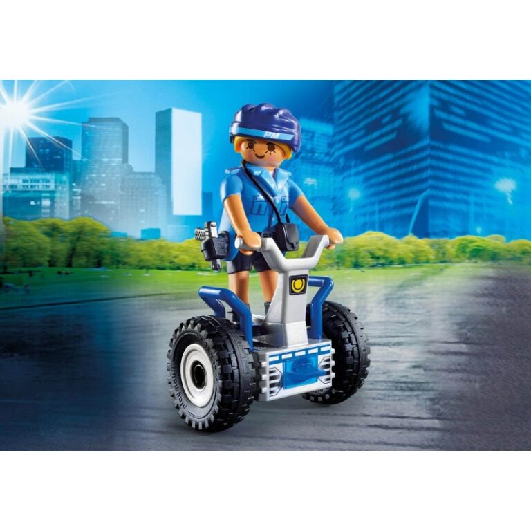Playmobil City Action Γυναίκα αστυνομικός με Balance Racer