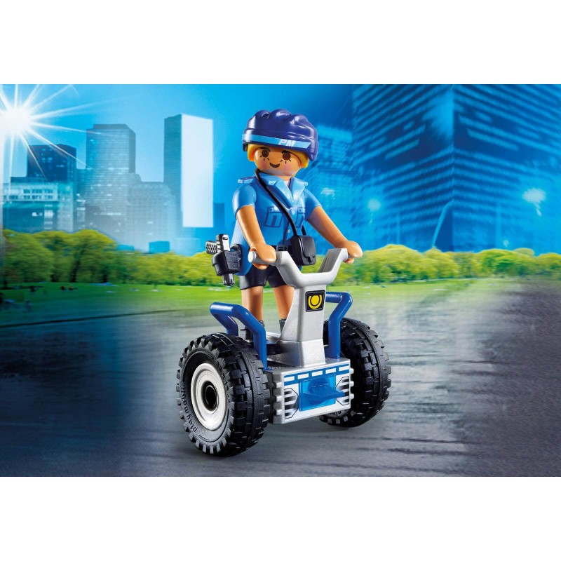 Playmobil City Action Γυναίκα αστυνομικός με Balance Racer