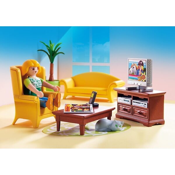 Playmobil Dollhouse Σαλόνι με τζάκι 5308 Κορίτσι 4-5 ετών, 5-7 ετών  Playmobil, Playmobil Dollhouse
