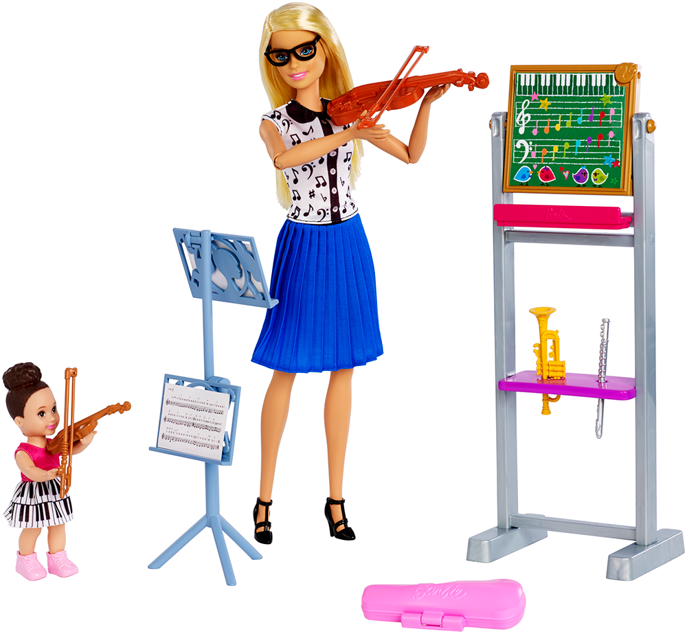 Λαμπάδα Barbie Σετ Επαγγέλματα Με Παιδάκια και Ζωάκια 4 σχέδια DHB63 - Barbie