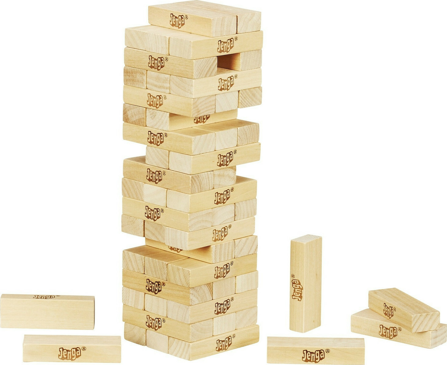 Λαμπάδα Hasbro Gaming Επιτραπέζιο Jenga Classic A2120 - Hasbro Gaming