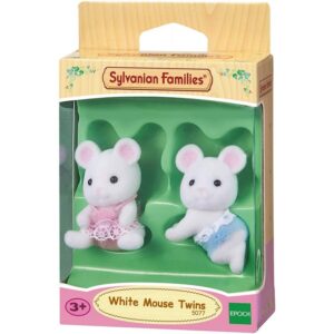 Sylvanian Families: Δίδυμα Μωρά White Mouse 5077 - Sylvanian Families