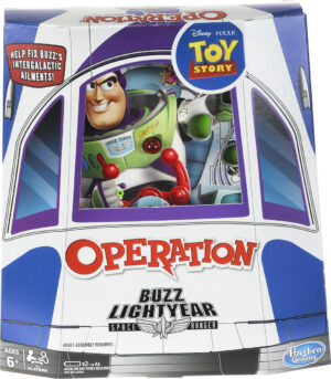 Hasbro Gaming Επιτραπέζιο Toy Story Buzz Lightyear Operation E5642 - Hasbro Gaming