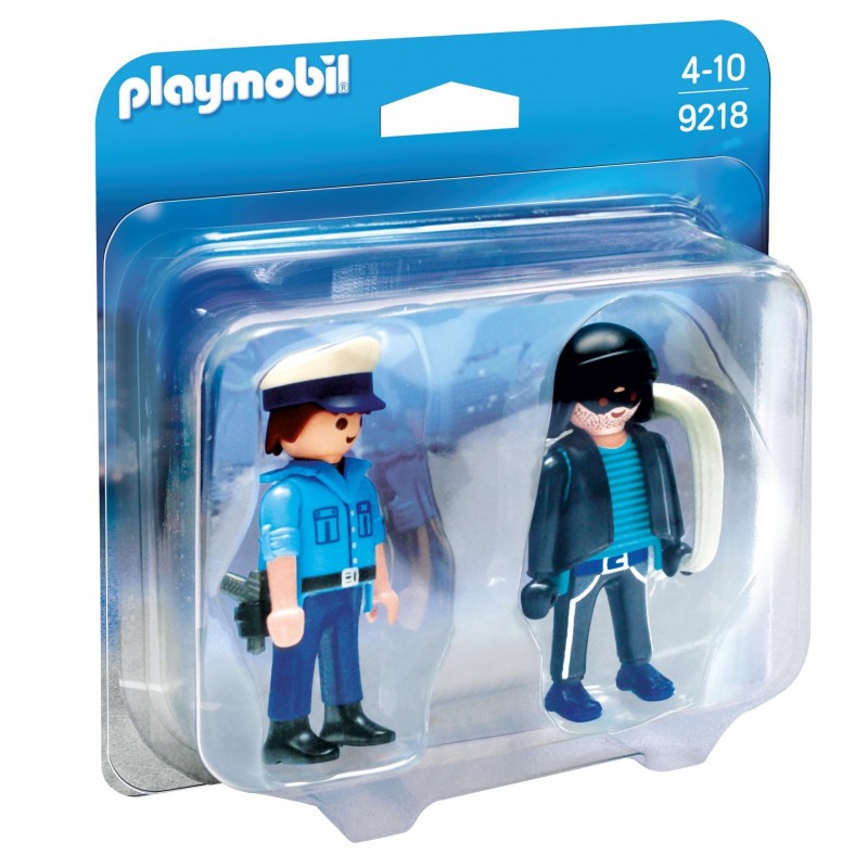 Playmobil City Action Duo Pack Αστυνομικός και Ληστής 9218