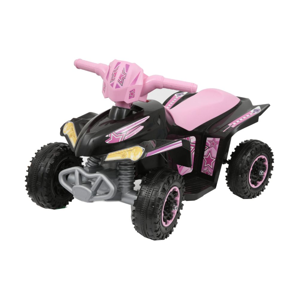 Sun & sport παιδική ηλεκτροκίνητη quad γουρούνα atv 6v ροζ rdf52142 - Sun & Sport