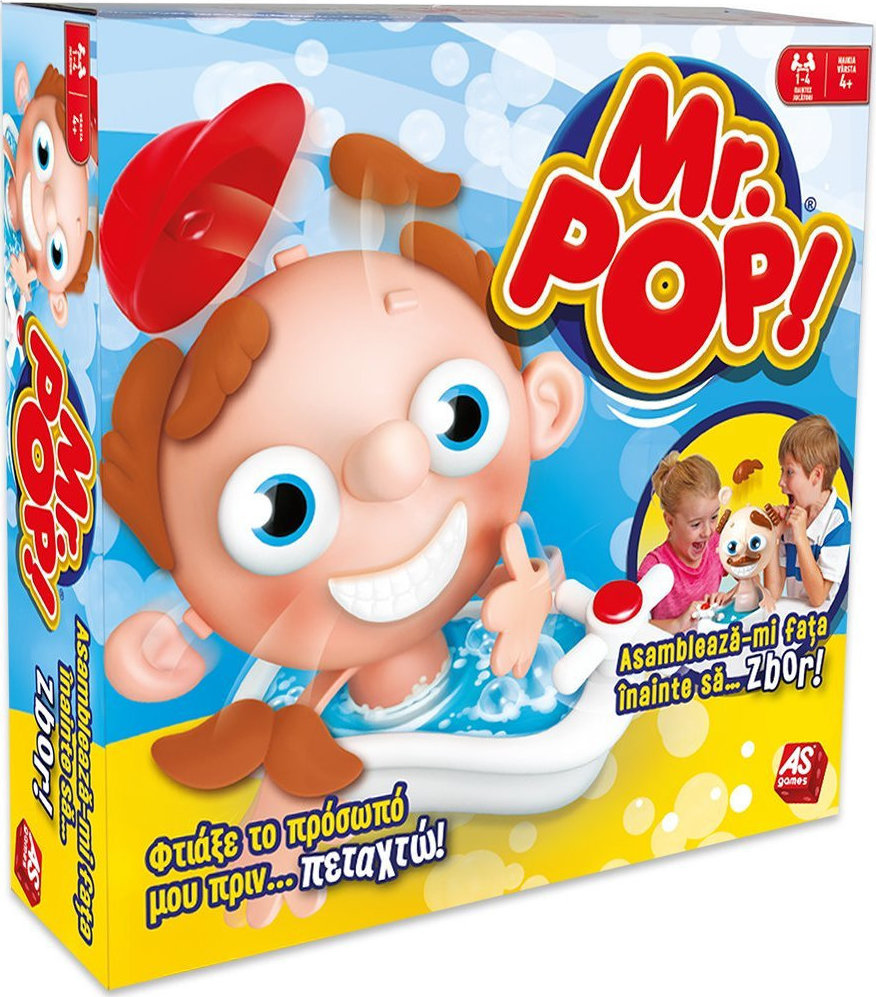 AS Company Games Επιτραπέζιο Mr. Pop 1040-20192 - AS Games