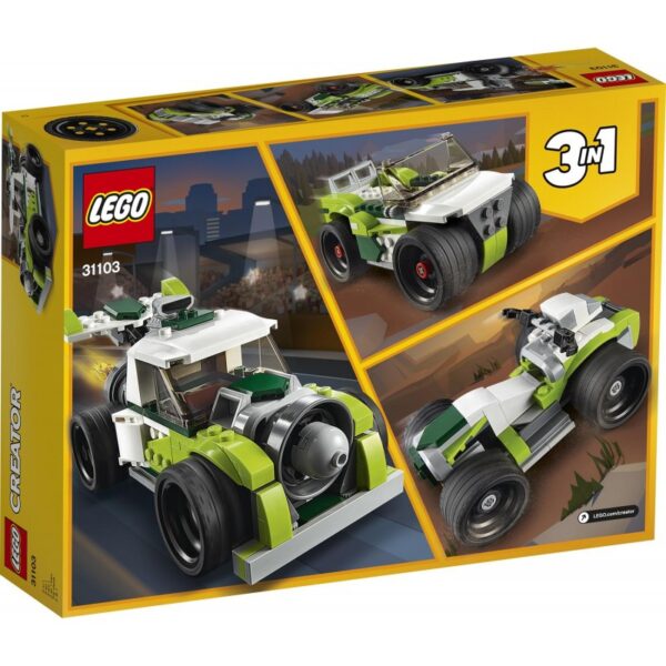  LEGO, LEGO Creator Αγόρι, Κορίτσι 7-12 ετών LEGO Creator Πυραυλοκίνητο Φορτηγό 31103