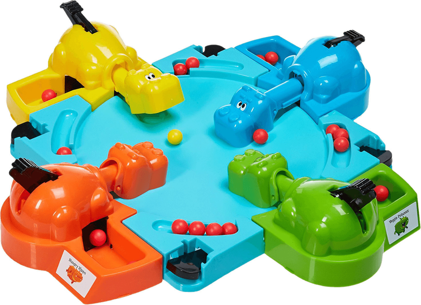 Hasbro Gaming Χαρούμενοι Ιπποποταμούληδες Hungry Hippos 98936 - Hasbro Gaming