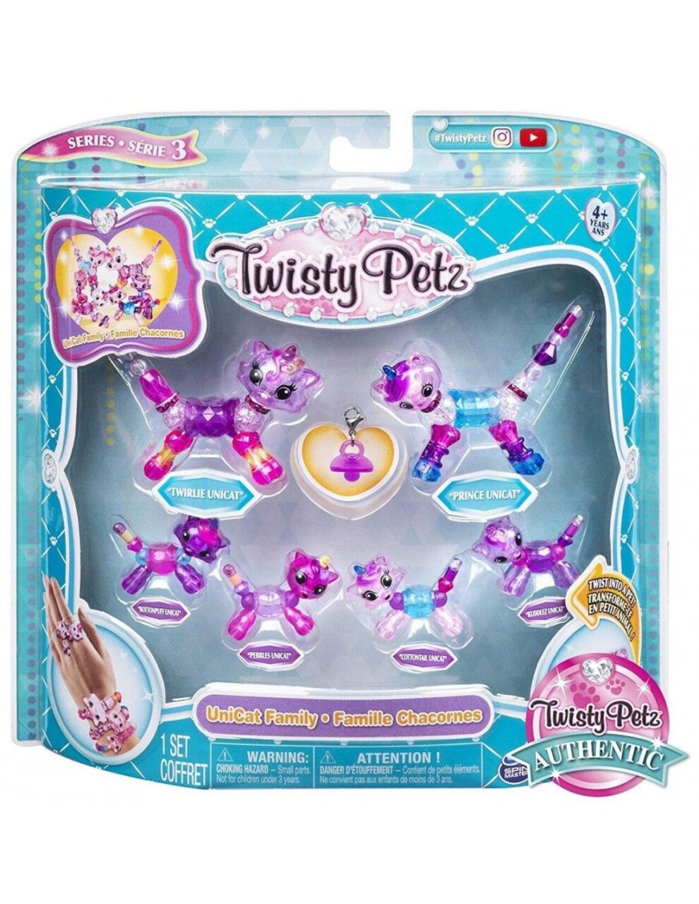 Twisty petz Βραχιολοζωάκια Οικογενειακή Συσκευασία 6 τεμαχίων 6053524