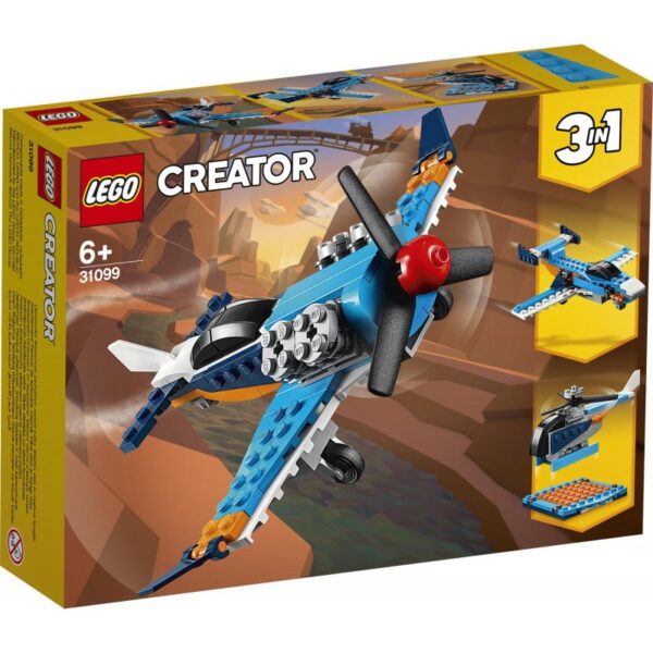 LEGO Creator Ελικοφόρο Αεροπλάνο 31099 LEGO, Lego Creator Αγόρι, Κορίτσι 5-7 ετών, 7-12 ετών 