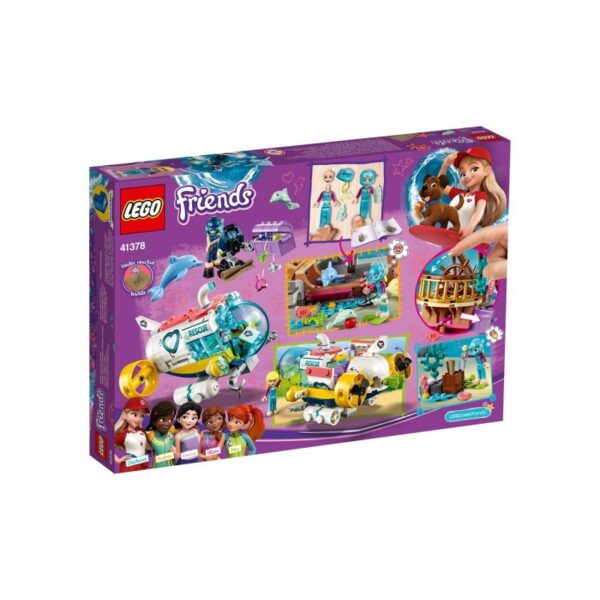  LEGO, LEGO Friends Αγόρι, Κορίτσι 5-7 ετών, 7-12 ετών LEGO Friends Αποστολή Διάσωσης Δελφινιών 41378