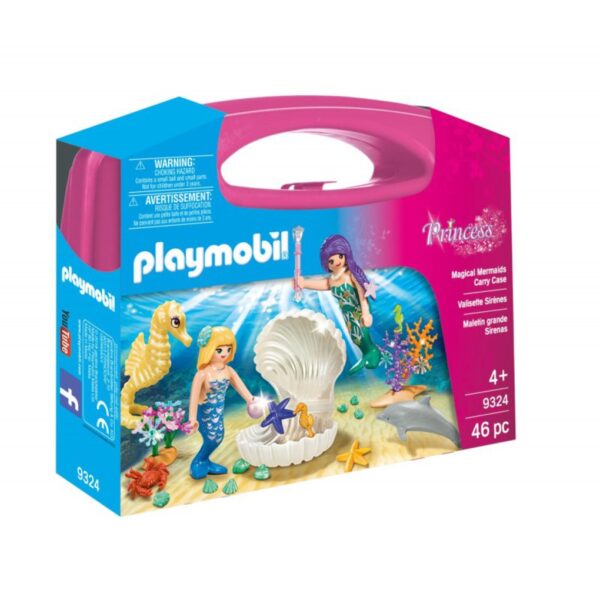 Playmobil Maxi Βαλιτσάκι Γοργόνες με κοχύλι Playmobil, Playmobil Princess Αγόρι, Κορίτσι  