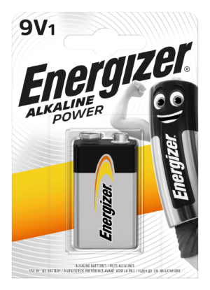Energizer Αλκαλικές Μπαταρίες Power 9V BP1 F016619 1τμχ - Energizer