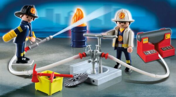 Playmobil Βαλιτσάκι Πυροσβέστες με Αντλία Νερού  Αγόρι, Κορίτσι  Playmobil, Playmobil City Action