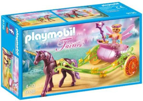 Playmobil Νεραιδοάμαξα με Μονόκερο Playmobil, Playmobil Fairies Αγόρι, Κορίτσι  