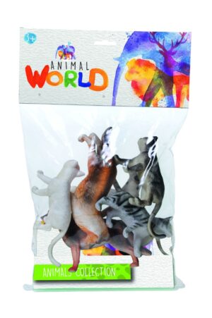 Animal World Animals Collection 6 τμχ 2 Σχέδια RDF85361 - Animal World