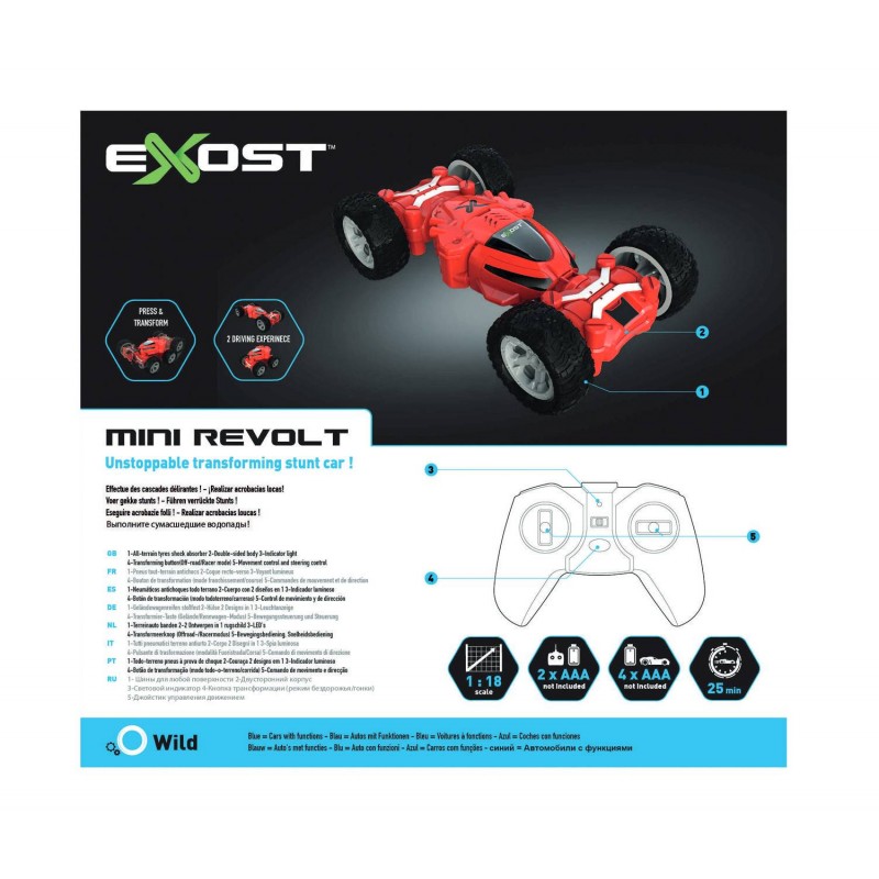 Τηλεκατευθυνόμενο Αυτοκίνητο exost r/c mini revolt 7530-20259 - Exost